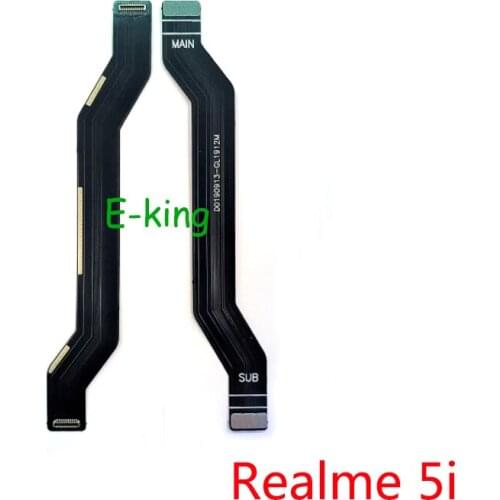 Mainboard Flex For OPPO Realme 5i 6 Main Board Motherboard Connector LCD Flex Cable