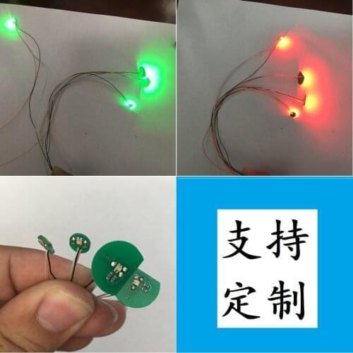 Modified Gundam Add light Red and green Highlight lamp beads EXIA plus lights Action figure Assemble Model Toys