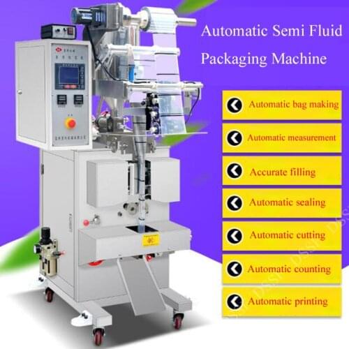 Irregular Shape Sample Four Sides Seal Olive Oil Stick Sachet Oil Packing Machine