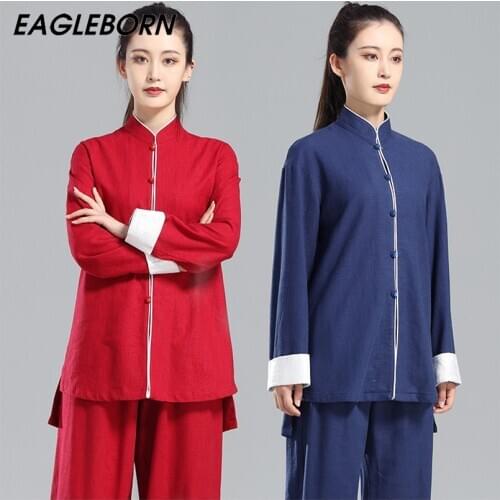 Tai Chi Clothing Women New Men Tai Chi Uniform Performance Clothing Team Competition Fitness Qigong Morning Exercise Clothing