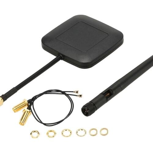 5.8Ghz 14dBi Panel Gain Antenna and 2.4GHz 3dBi Antenna Kit For Hubsan X4 H501S H502S H107D+ RC Quadcopter Accessories