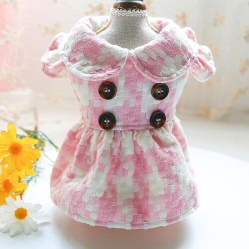Pet Dress Winter Dog Clothes Cat Puppy Skirt Princess Costume Yorkshire Yorkie Pomeranian Schnauzer Bichon Poodle Dog Clothing