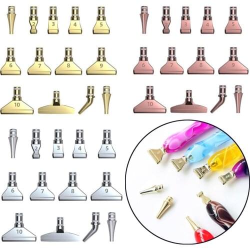 DIY Crafts Placers Embroidery Single Placer Diamond Painting Pen Replacement Pen Heads Nail Art Pen Tips Point Drill Pen Heads