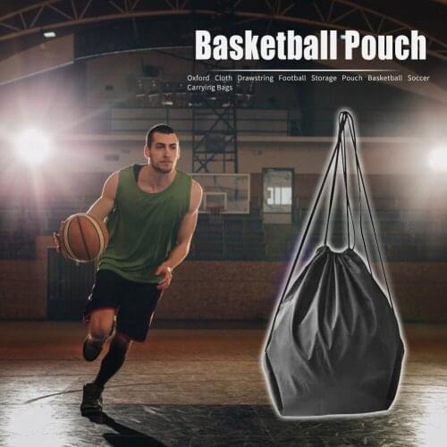 Portable Outdoor Sporting Soccer Carry Bag Equipment Drawstring Oxford Cloth Basketball Volleyball Balls Bag Pouch Supplies