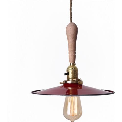 Nordic LED Hanging Lamp Vintage Hanging Lights Loft Vintage Light Fixtures Country Bedroom Dining Home Lighting Wood Luminaire