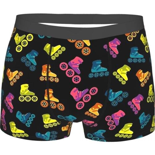 Blade & Soul Fantasy Multiplayer Game Funky Inline Skates Underpants Cotton Panties Male Underwear Print Shorts Boxer Briefs