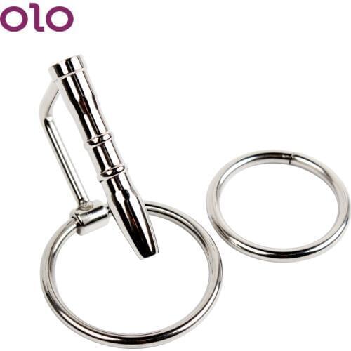 OLO Sex Sounds Urethral Dilators Penis Plug Catheters Adult Products Sex Toys For Men Masturbator Stainless Steel