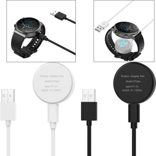 Charging Cable For Huawei GT2 ECG Wireless Magnetic Dock Charger Suitable For Huawei GT2 PRO Smart Watch Adapter Replacement 1m