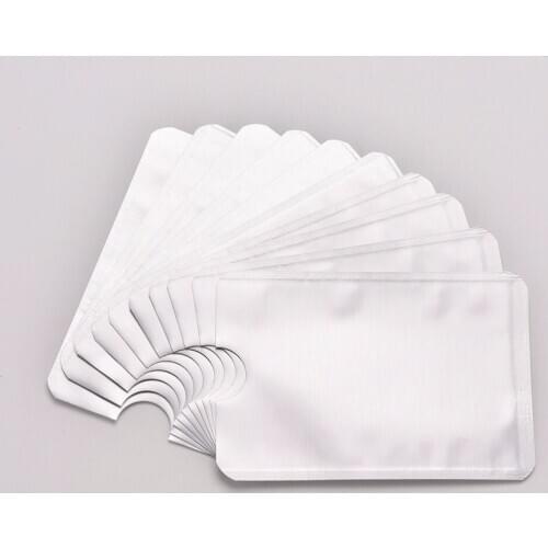 10pcs Aluminum Foil Anti-theft Credit Card Holder ID Bank Card Case Anti Rfid Blocking Reader Lock Card Holder