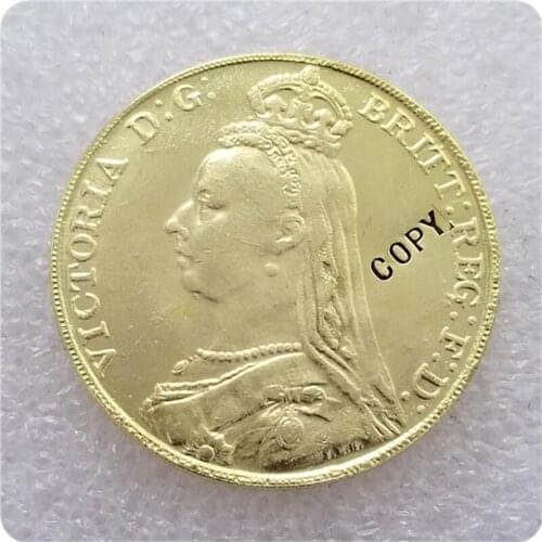 1891 British Gold COIN COPY commemorative coins-replica coins medal coins collectibles