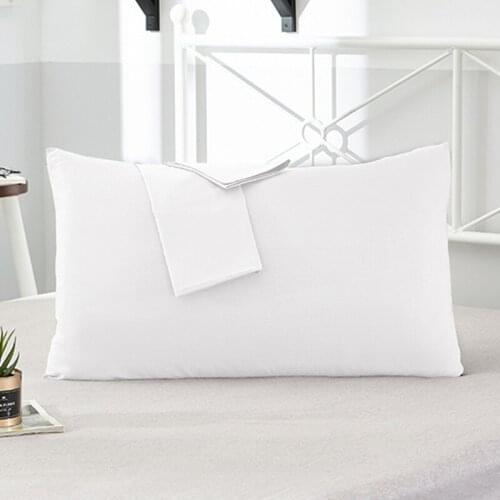 2Pcs Cotton Pillow Case Soft High-Grade Fabric Solid Color Pillowcase Various Specifications Pillow Covers Customizable