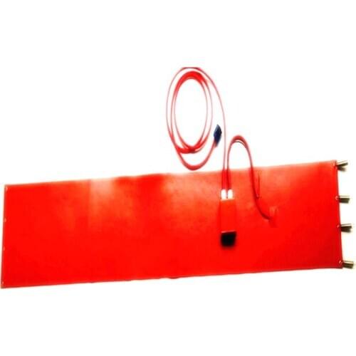 250*1740*1.5mm silicone drum heater for oil barrel 220v 2000w digital thermostat on wire 1500mm lead wire