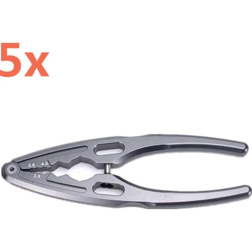 5Pcs RC ARROWMAX AM-190025 Multi Shock Clamp V2 (Gray) 3.0 3.5 4.0 Assembly Tool For Car Remote Control Cars