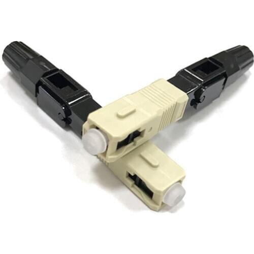 50,100PCS/LOT FTTH SC/UPC MM multi NPFG 8802-TLC/3 Multimode 60mm mode Fiber Optic Quick-Connector Fast Connector