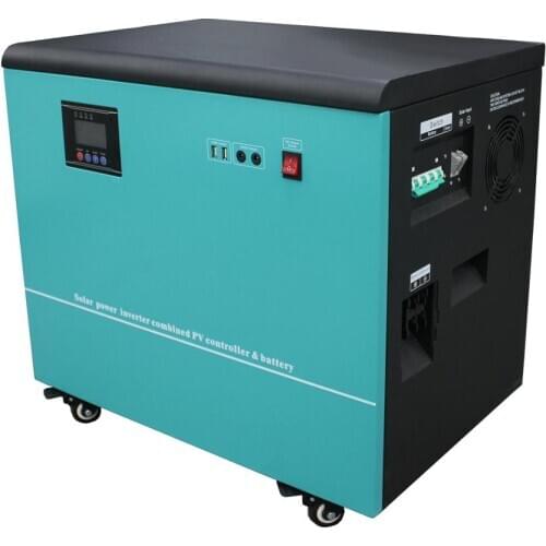 5KW 48V 30A solar power system home with 4.5KWH Lithium backup power