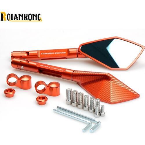 CNC Motorcycle accessories Rearview side Mirrors for 200 250 390 690 990 RC SMC 1050 1090 1190 1290 Adventure 125