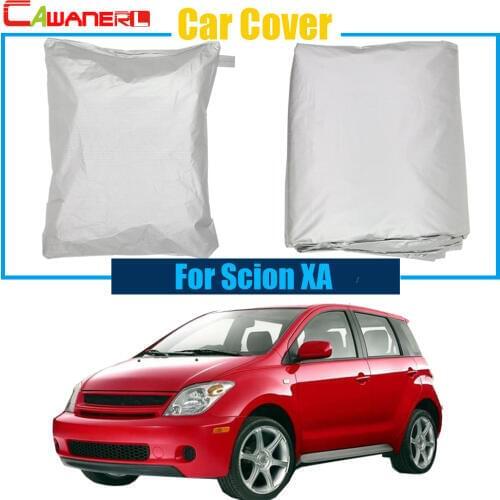 Cawanerl Outdoor Car Cover Auto Anti UV Sun Snow Rain Resistant Protection Dust Proof Cover For Scion XA High Quality