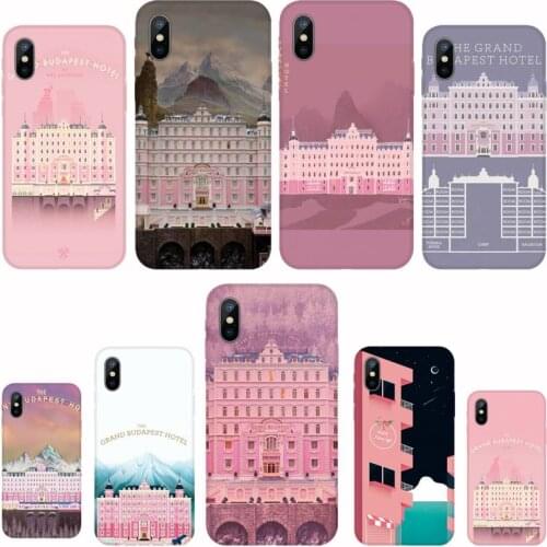 Wes Grand Budapest Hotel Phone Case For iphone 12 5 5s 5c se 6 6s 7 8 plus x xs xr 11 pro max
