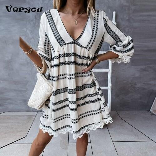Elegant Lace-Up Belt Slim Solid Party Dress 2021 Beach Women Sexy Slit Boho Above Knee Dress Fashion Ruffle Long Sleeve Dresses