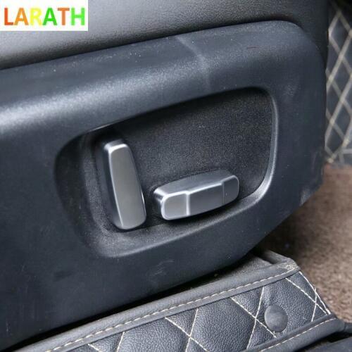 For Range Rover Velar 2017 Car ABS Chrome Seat Adjustment Button Cover Trim For LR Rangerover Sport RRS 16-17 Car Accessories