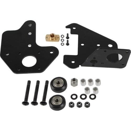 For 3D PrinterCreality X Left Shaft Motor Bracket CR10 S4/S5 With Pulley T8 Nut