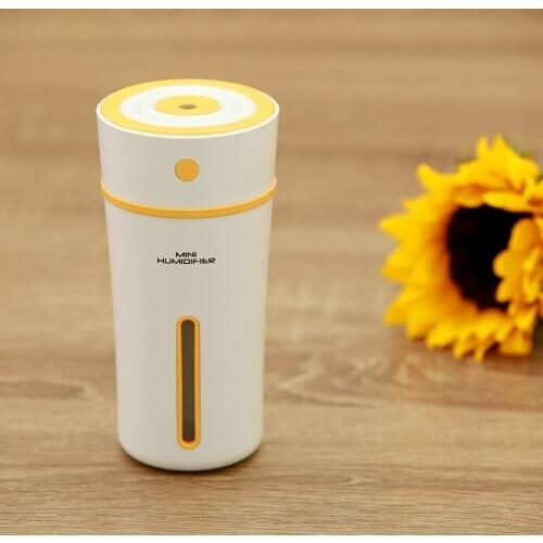 4 Colors Cup Humidifier Mini Home Quiet Diffuser Home Office Mist Maker Fogger Purification