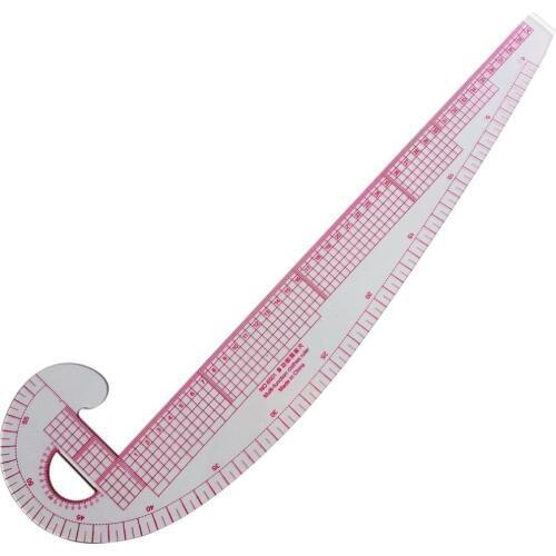 Multifunction 6501 Plastic French Curve Sewing Ruler Measure Tailor Ruler Making Clothing 360 Degree Bend Ruler Tools