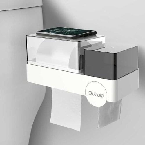 Fashion Wall-mounted Waterproof visible tape sanitary cotton box tissue box Desk Organizer bathroom tissue case 28*12*12.5cm