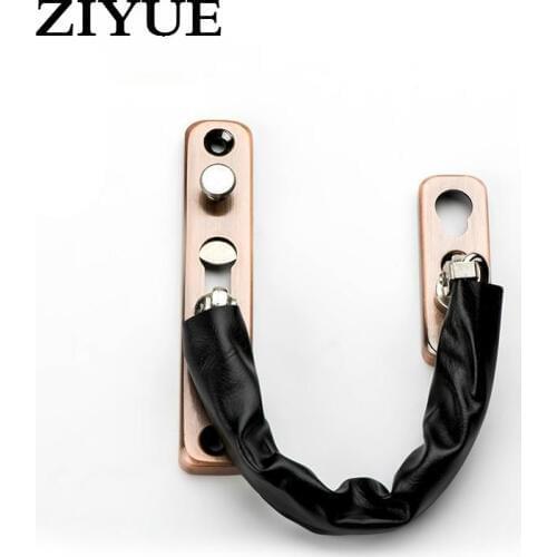 Free Shipping Room Door Stainless Steel Anti-theft Door Chain Hotel Door Safety Door Lock Furniture Hardware