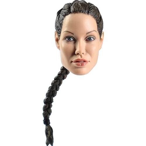 1/6 Female Head Sculpt Julie Laona With Braid Head Carved Fit 12'' Figure Body In Stock