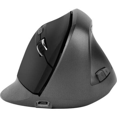 USB Rechargeable Wireless Mouse 2.4GHz Vertical Gaming Mouse 1200 1400 1600 DPI Ergonomic Computer Mice for PC Laptop Office