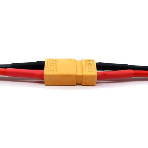 1 Pair 14 AWG XT60 Battery Male And Female Connector Cable