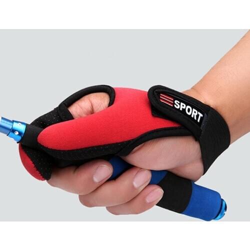 1Pcs Fishing Gloves Fishing Gifts for Men Outdoor Anti-slip Protective Angling Breathable Wear Resistant Leisure Tool Gloves