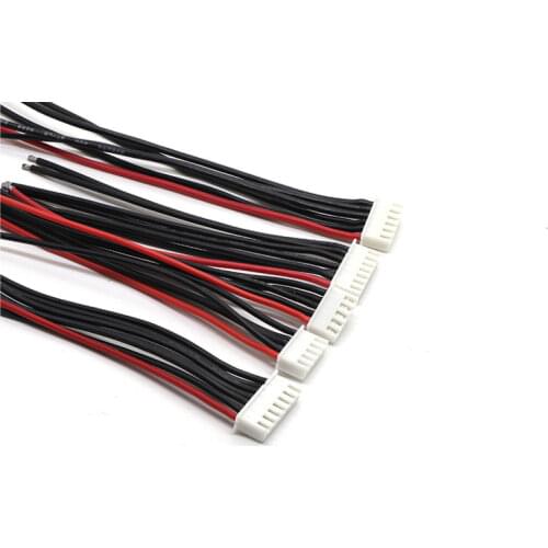 5PCS 10CM 100MM 15mm 150mm RC Lipo Battery Balance Charger 2s 3s 4s 5s 6s 22AWG Cable For IMAX B3 B6 RC Model Lipo Battery Drone