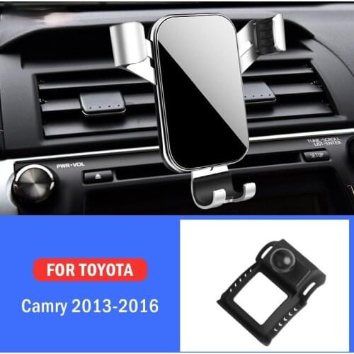 Car Mobile Phone Holder Special Mounts Stand GPS Gravity Navigation Bracket For Toyota Camry 2013 2014 2015 2016 Car Accessories