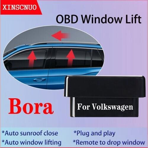 OBD Auto Car Window Closer For Volkswagen VW Bora 2012-2018 2019 Vehicle Glass Door Sunroof Opening Closing Module System