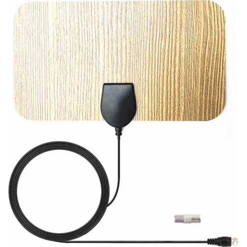 HD Digital Indoor Amplified TV Antenna 4K 1080P 120 miles antena tv digital with 3m cable
