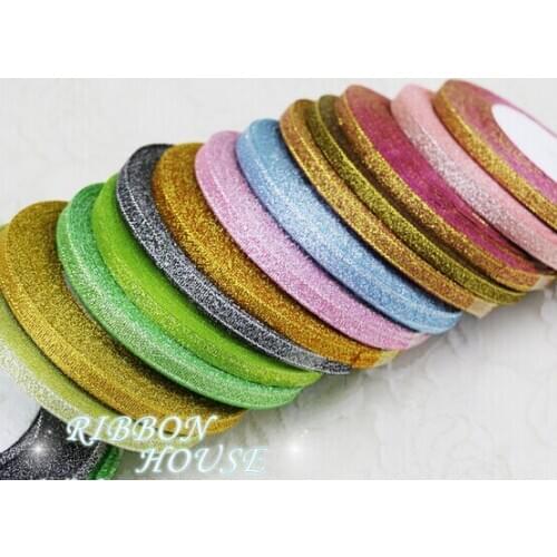 Wholesale 25yards/10roll 1/4'' (6mm) colorful polyester ribbon Christmas packaging ribbon high-grade quality squares ribbons