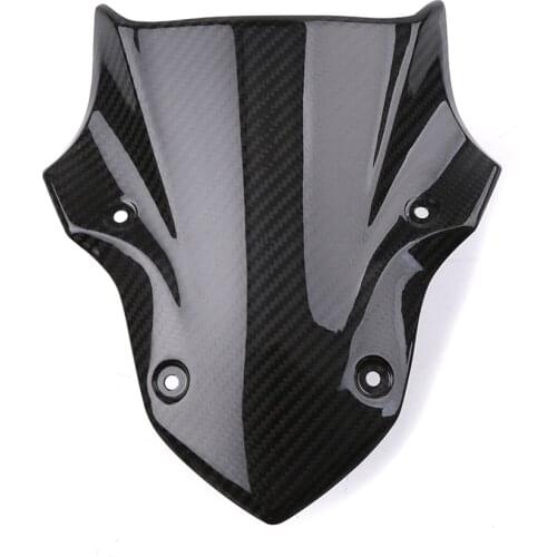 For Kawasaki Z900 2017 2018 2019 2020 Motorcycle modified carbon fiber windshield front windshield panel