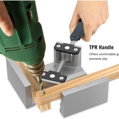 Aluminum Alloy Right Angle Clip Single Handle Clamp Tool Photo Frame Angle Flat Pliers High Quality Woodworking Hand Tools