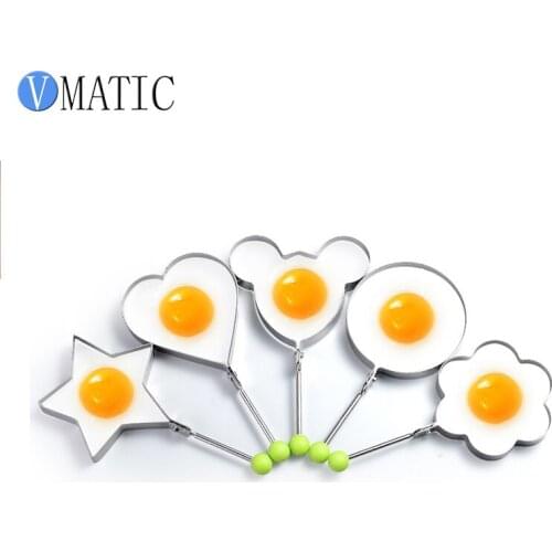 Sweet Moning Cooking Device Kitchen Supplies Egg Cook Sweet Shapes For Breakfast 5Pcs/Set