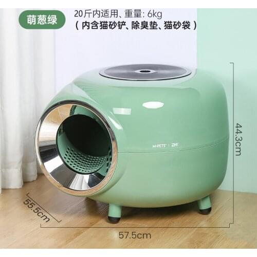 Cat litter box fully enclosed extra-large anti-sand splash extra-large size cat toilet deodorant cat supplies