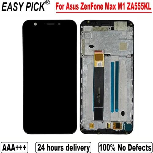 For Asus ZenFone Max M1 ZB555KL X00PD LCD Display Touch Screen Digitizer Assembly For Asus ZenFone Max M1 ZA555KL LCD Screen