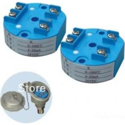 0-1000C Industrial K type thermocouple Temperature Converter with 4-20mA Output