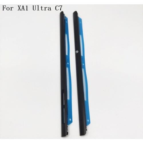 100% Original Metal Side Part Sidebar Of Middle Frame Chassis Bezel For Sony Xperia XA1 Ultra C7 G3221 G3212