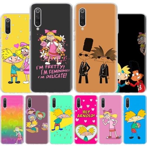 Hey Arnold Phone Case For Xiaomi Mi Note 10 11 9 8 10T 9T CC9 5X 6X Poco F1 X3 F2 Pro Lite Ultra A1 A2 A3 Coque Cover