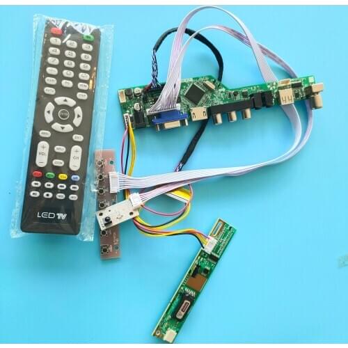 For LP154WE2-TLA3 USB Module Digital Signal 1 lamps 15.4" HDMI Controller Driver Board New 30pin VGA AV TV 1680X1050