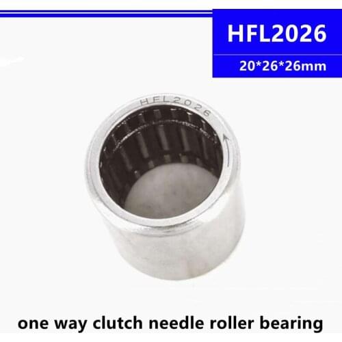 10pcs/50pcs HFL2026 20*26*26mm One Way Clutch Needle Roller Bearing 20x26x26mm Drawn Cup Shaft High Quality