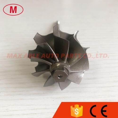 K04 42/50mm 9 blades turbine wheel shaft/turbine shaft 6.5mm tip height