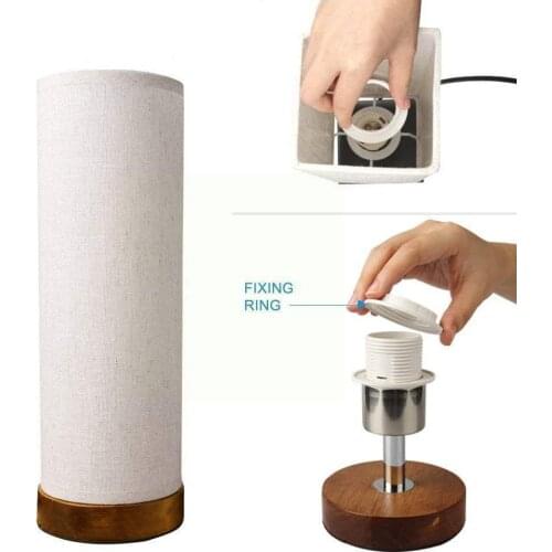 E14E27 Lampshade Ring Adapter Black/White Light Shades Bulb Collar Accessories Ring Holder Lamp Adaptor Shade X1Y8